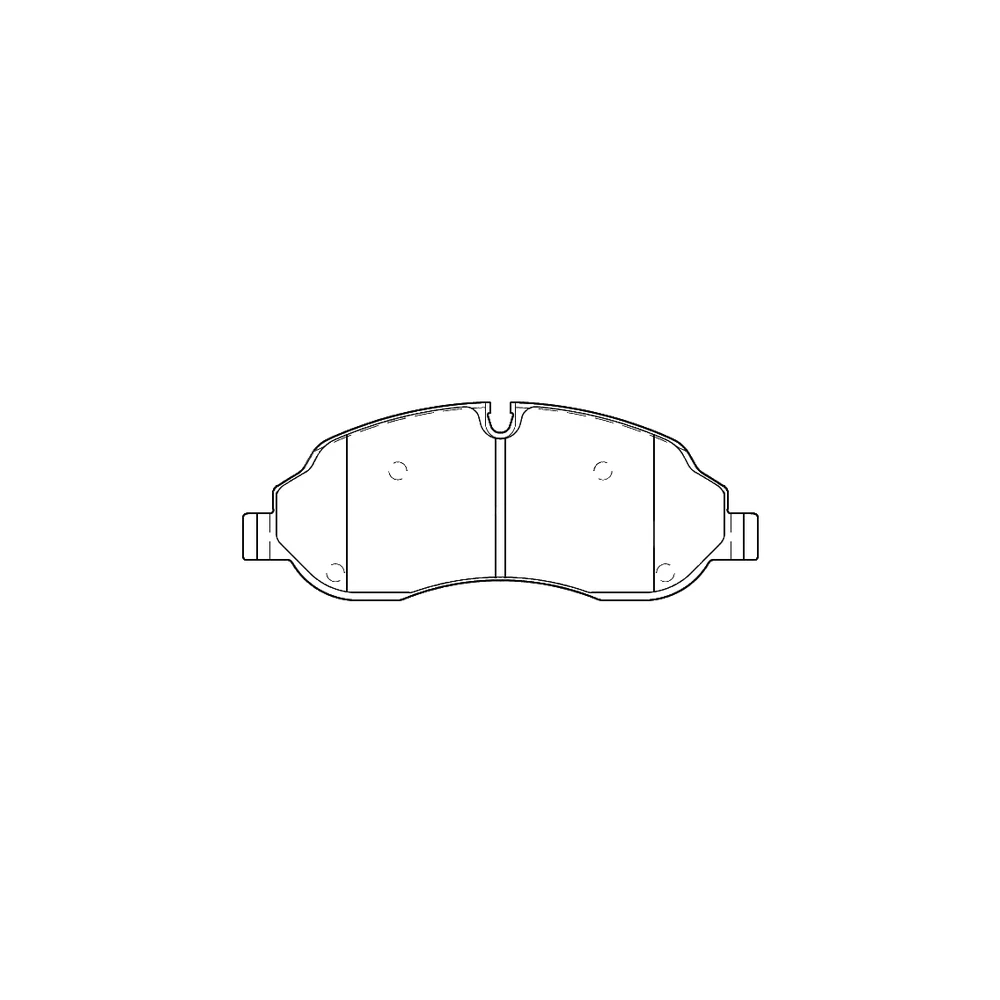 FORD LK4Z2001D Front Axle Disc Brake Pad